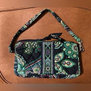 Vera Bradley Blue Rhapsody Wristlet Discontinued 2009